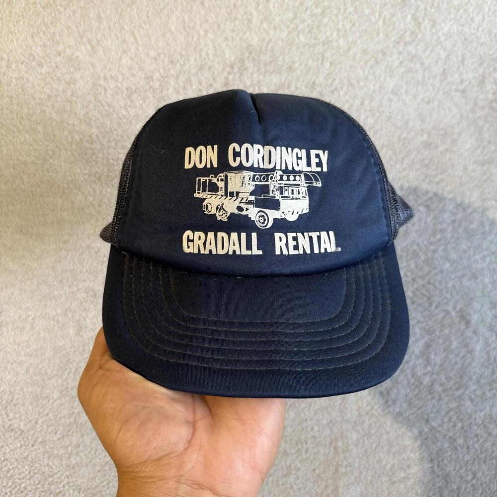 VTG Don Cordingley Gradall Rental Trucker Hat Canada
